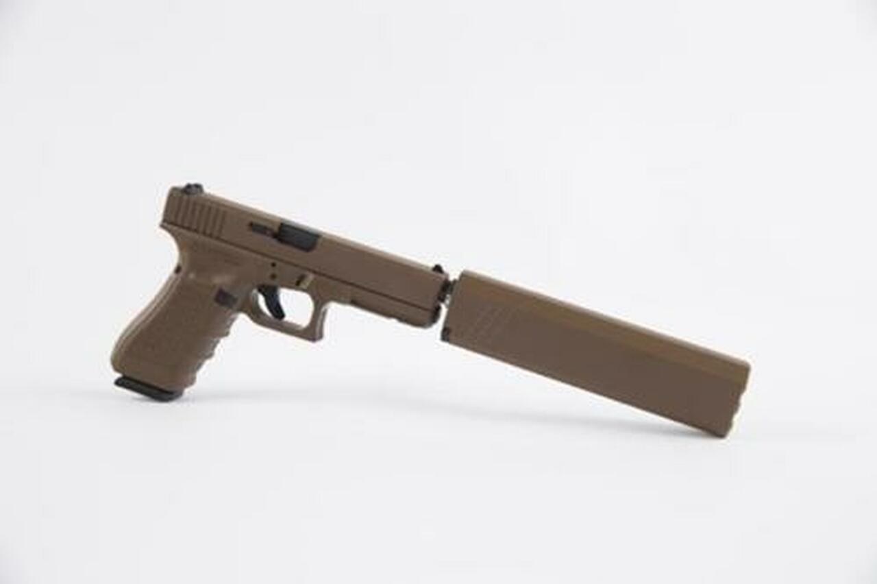 Silencerco 45 Osprey .578×28, No Piston, Dark Earth