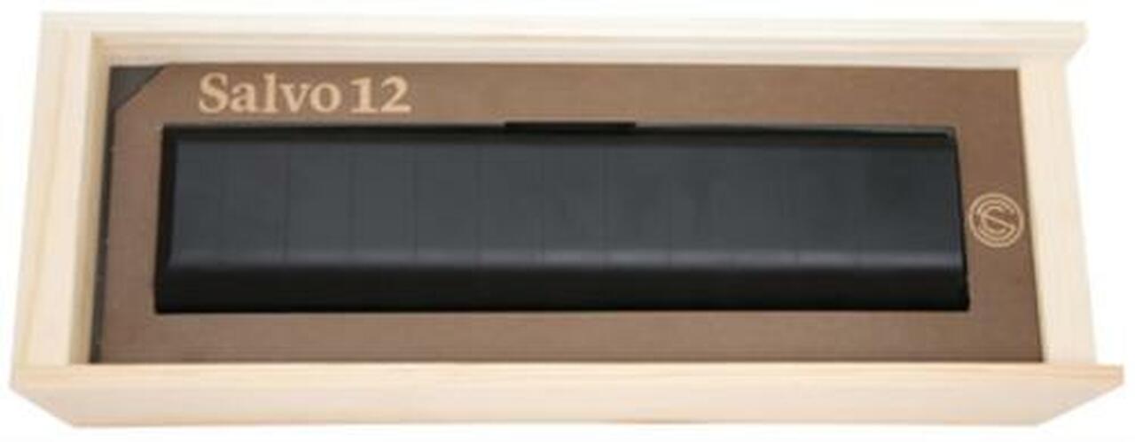 Silencerco Salvo 12 Shotgun Silencer 12 Ga Without Mount Hard Coat Anodized Black – All NFA Rules Apply