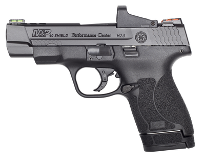 SMITH AND WESSON M&P PERFORMANCE CENTER SHIELD M2.0 .40 SW 4″ PORTED BARREL 7-ROUNDS RED DOT