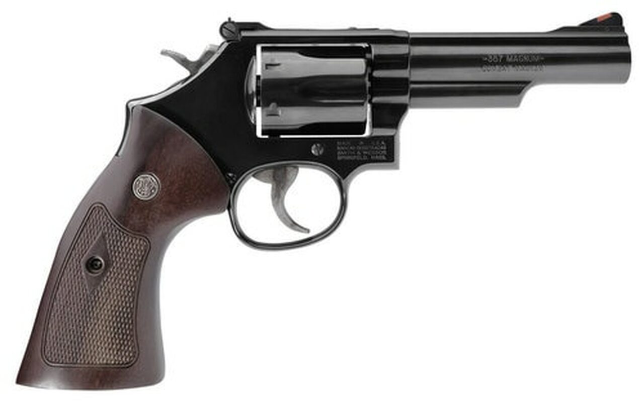 Smith & Wesson 19 Classic 357 Mag, 4.25″, Walnut Grip, Blued, 6rd