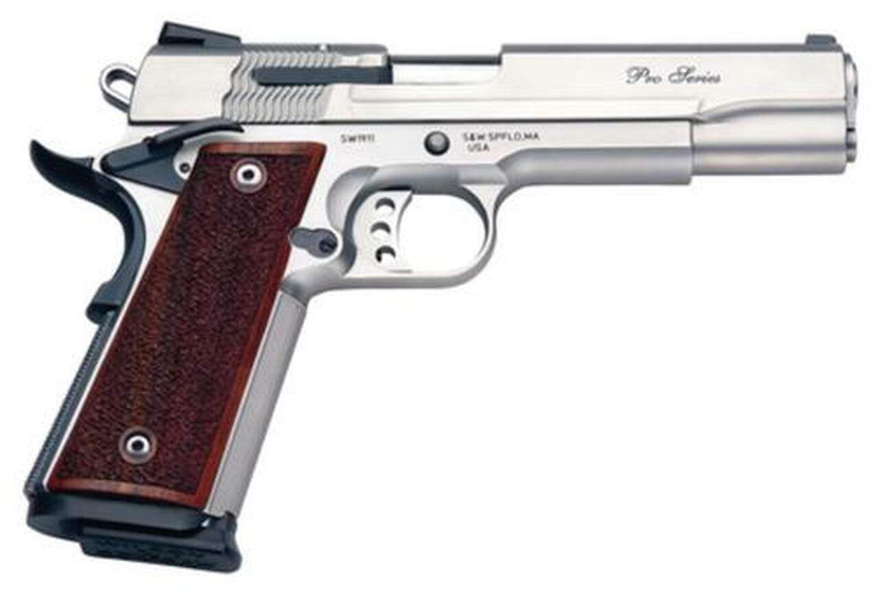 Smith & Wesson 1911 9mm, Matte Silver, 5″ Barrel, 10rd