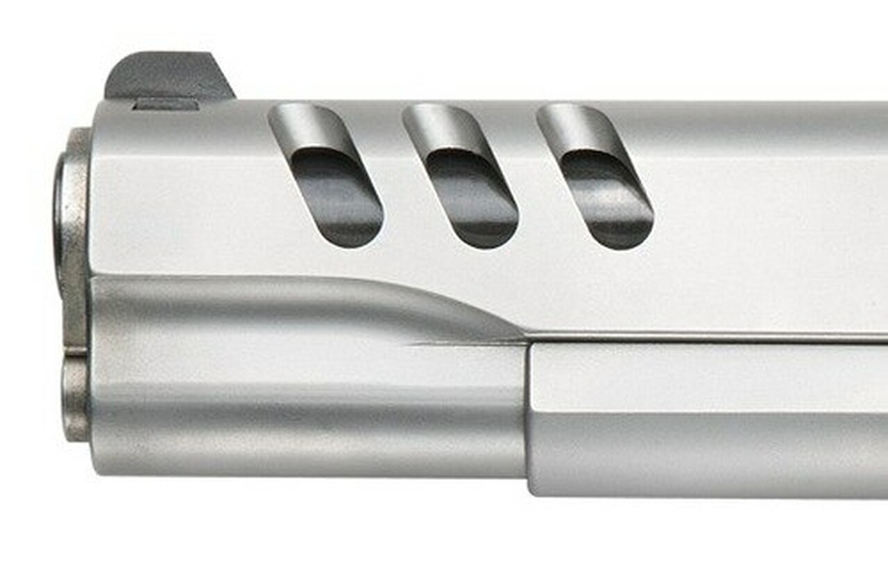 Smith & Wesson 1911 Custom Performance Center 45 ACP 5″ SS Throated Barrel G10 Custom Grip