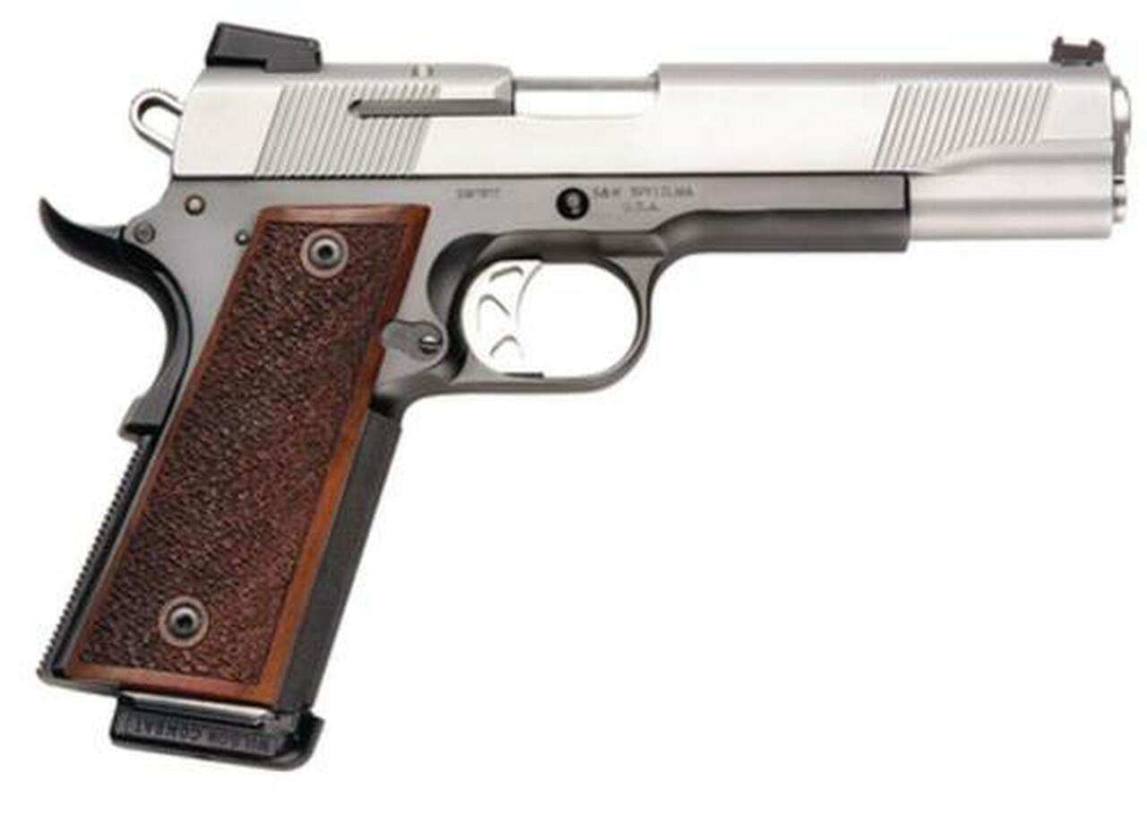 Smith & Wesson 1911 Pro 45 5″ Fiber Optic Front Sight Adjustable Rear
