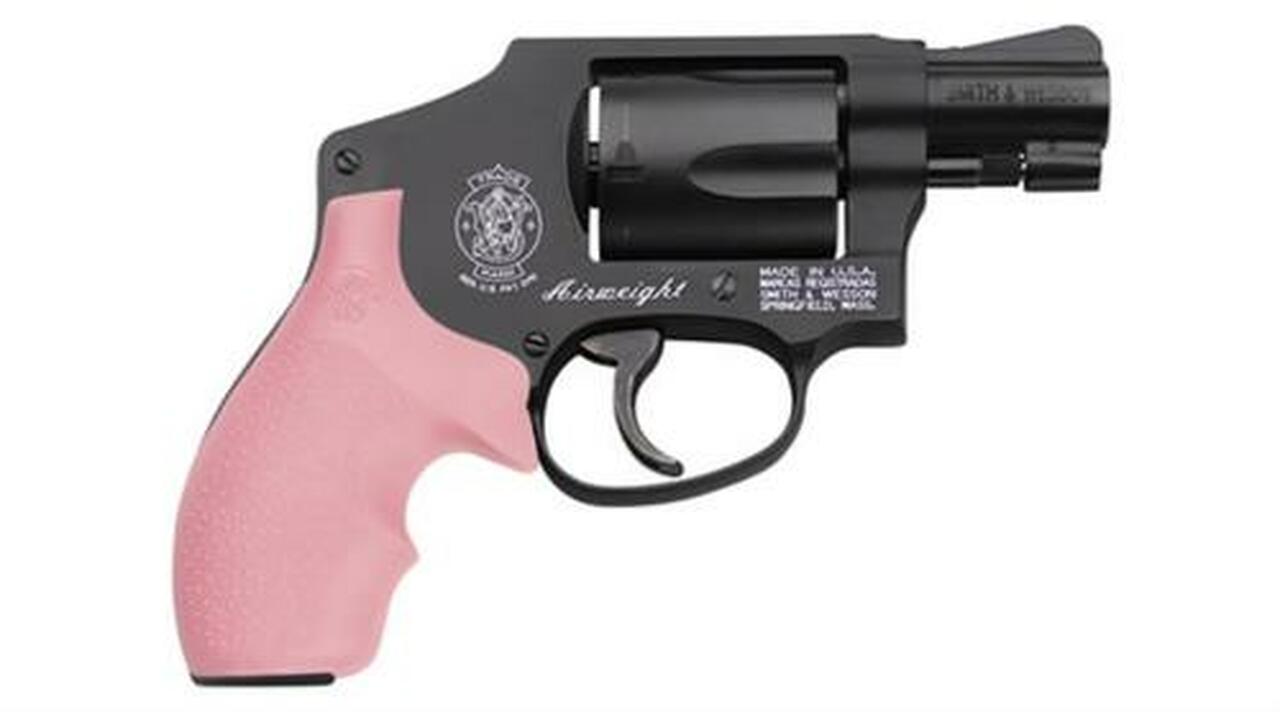 Smith & Wesson 442 Airweight 38 Spl 1.87″ Barrel, Pink Grips, 5 Shot