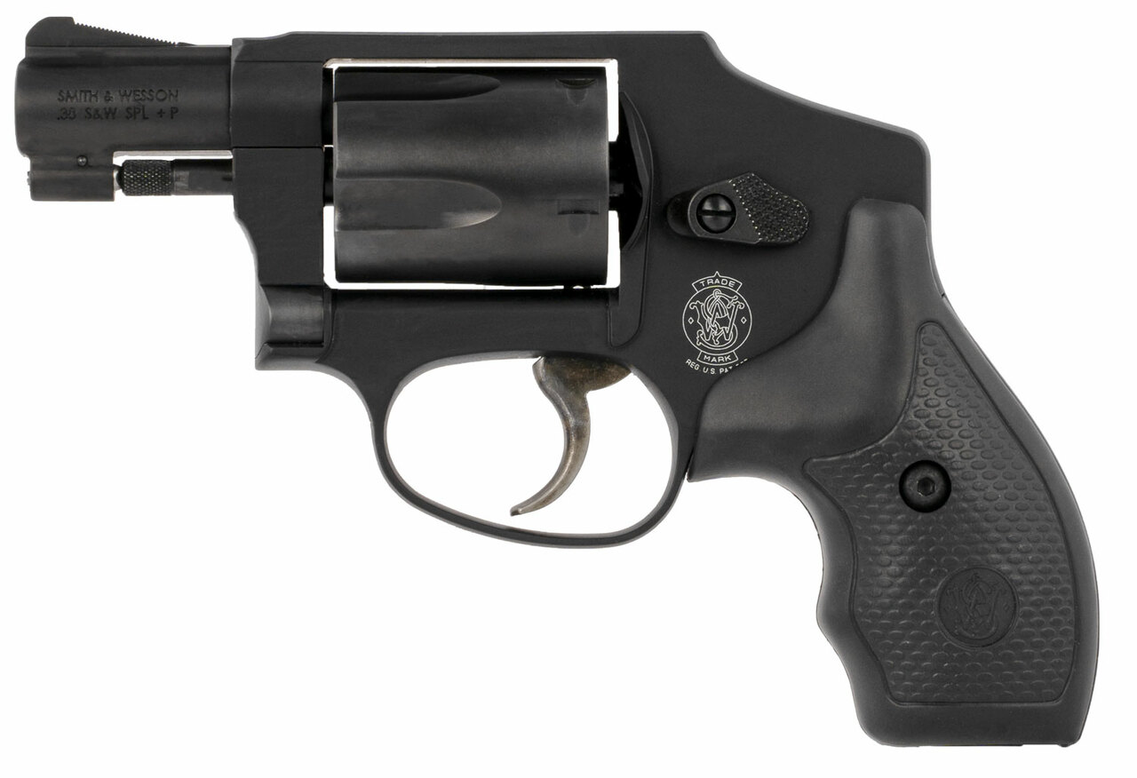 Smith & Wesson 442 Airweight ‘Don’t Tread On Me’, .38 Special, 1.8″ Barrel, Black, 5rd