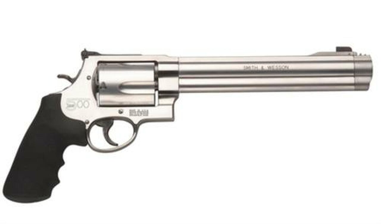 Smith & Wesson 500 500 Smith & Wesson, 8.38″ Barrel, Matte Stainless, 5rd