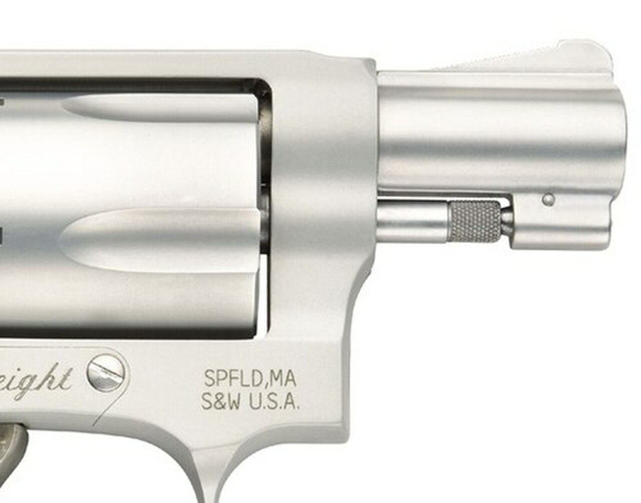 Smith & Wesson 637 Airweight .38 Spec, 1.87″, Synthetic Grip, Matte Silver Finish, 5rd