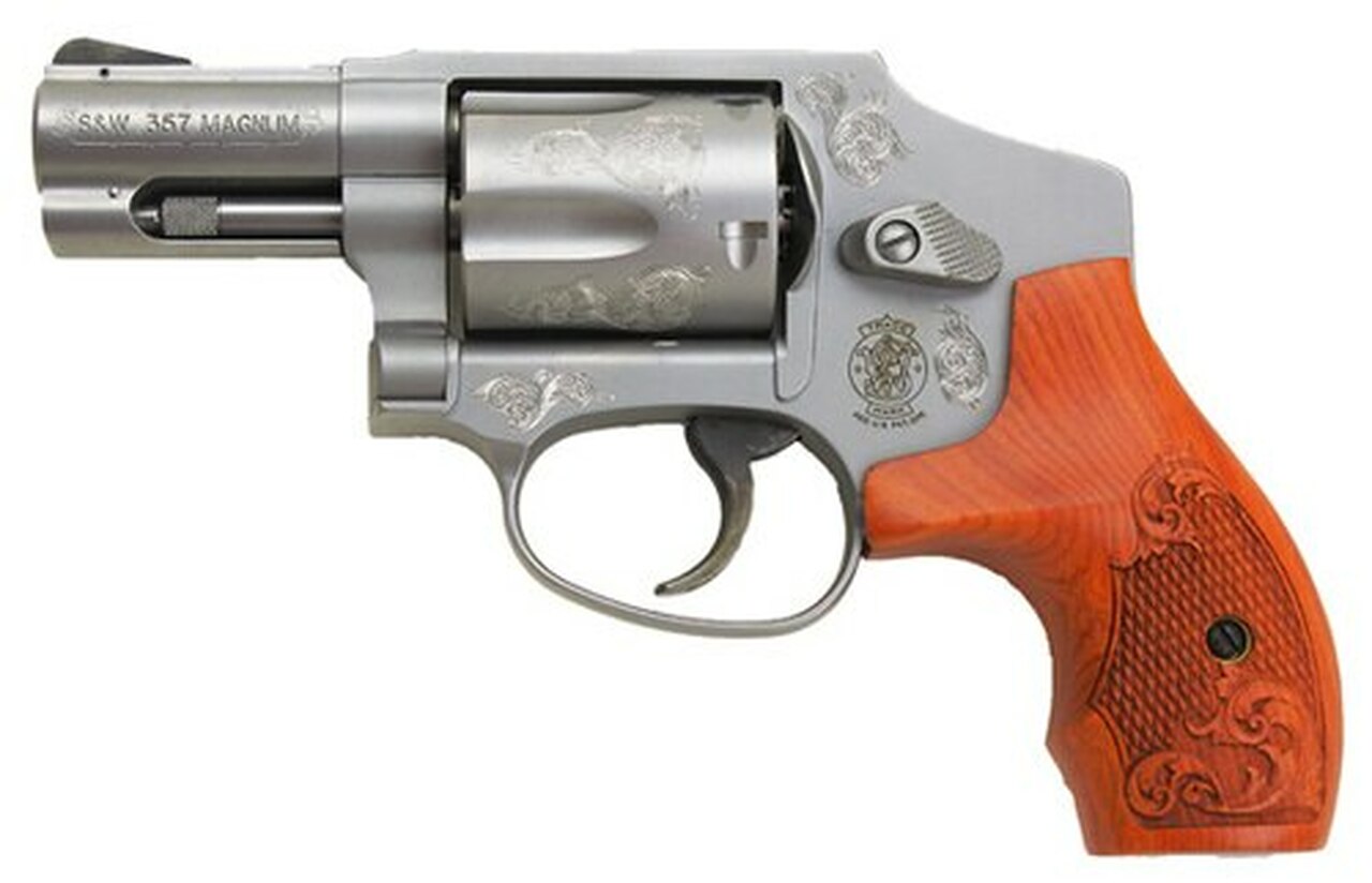 Smith & Wesson 640 357 Mag Engraved, 2.1″ Barrel, 5rd