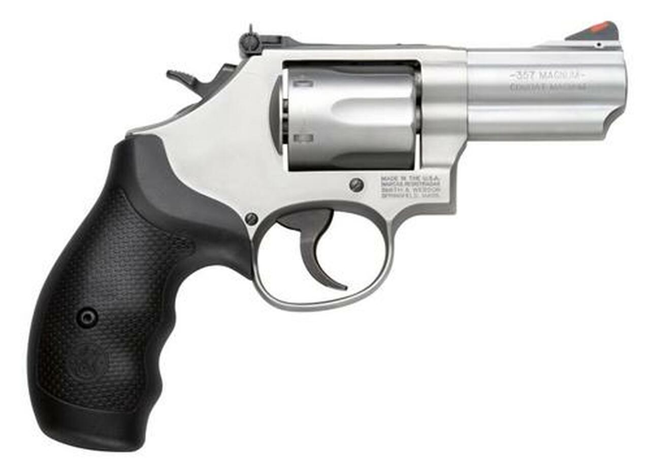 Smith & Wesson 66 357 Magnum, 2.75″, 6rd, Stainless Steel