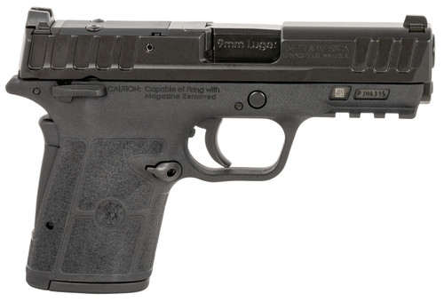 Smith & Wesson Equalizer 9mm, 3.675″ Barrel, Black, 3 Dot Sights, 10rd