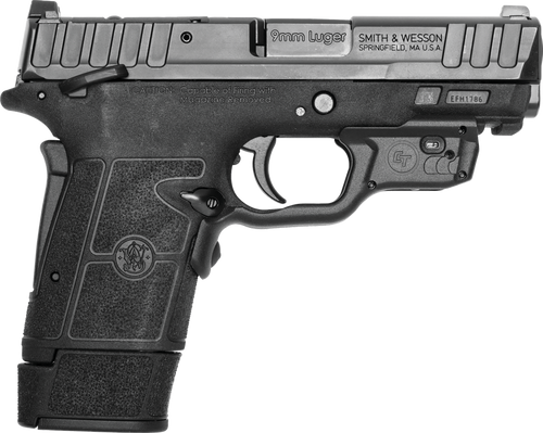 Smith & Wesson Equalizer Micro Compact 9mm, 3.675″ Barrel, Black, Optics Ready, 15rd