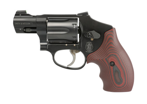 Smith & Wesson Lipsey’s Exclusive Ultimate Carry 442 38 Special, 1.875″ Barrel, Black, Black Cherry G10 Grip, 5rd