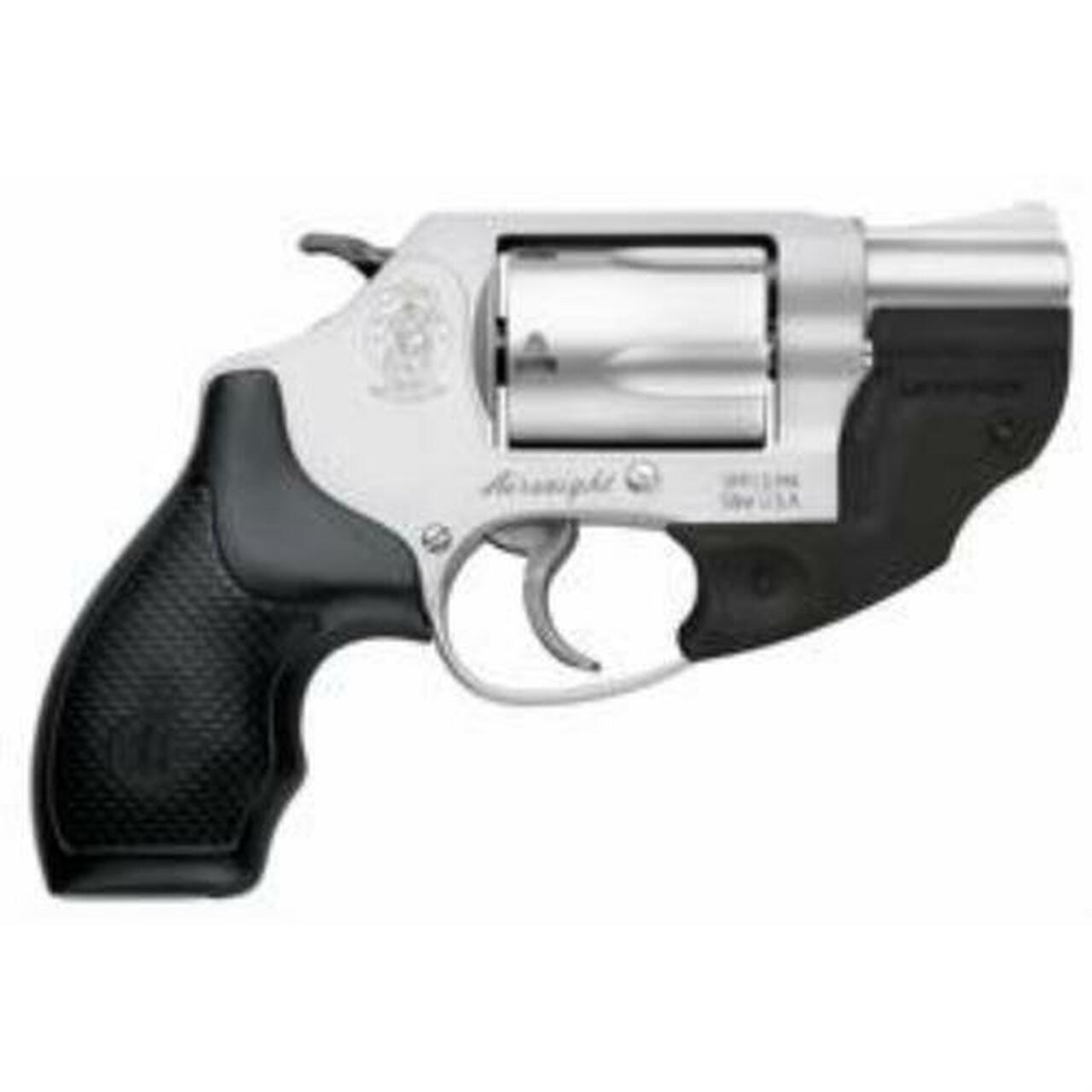 Smith & Wesson Model 637 .38 Special +P 1.875″, LaserMax Laser, 5rd, SS