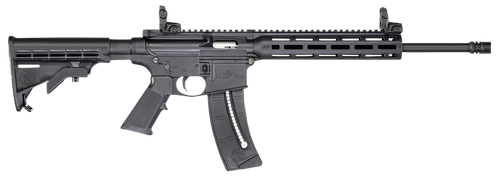 Smith & Wesson M&P 15-22 Sport Bundle 22 LR, 16.5″ Threaded Barrel, Black, M-Lok Handguard, 25rd