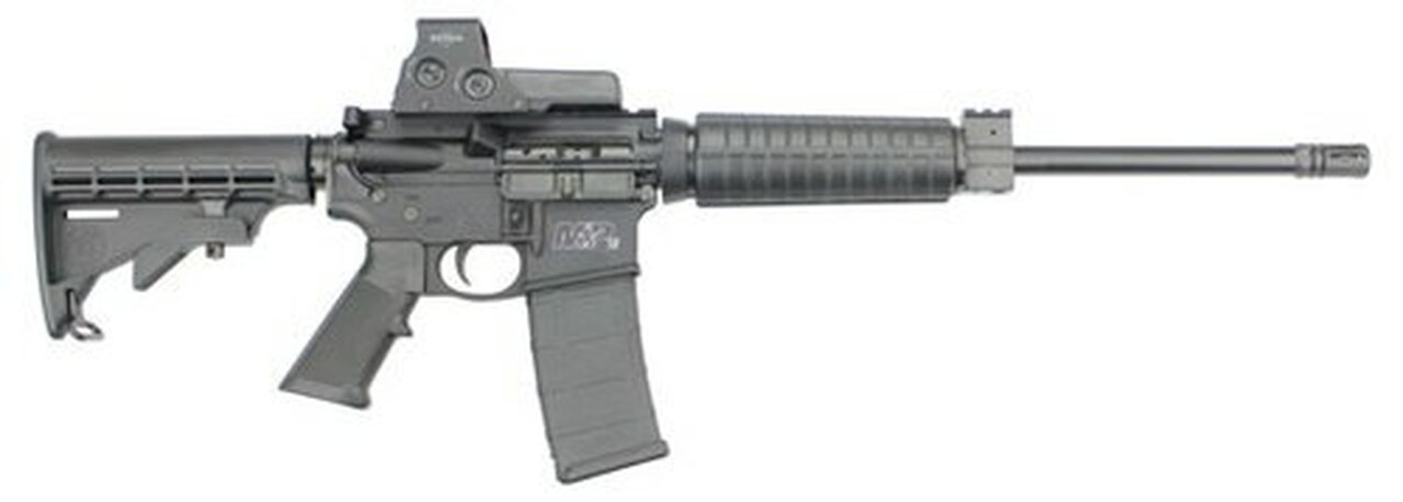 Smith & Wesson M&P 15 Sport II EoTech 512 Kit 5.56/223, 16″ Barrel, EoTech, Caldwell Mag Charger, Gun Case, 30rd Mag