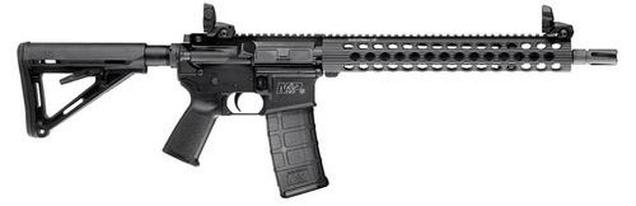 Smith & Wesson M&P 15TS 223/5.56 16″ Barrel Troy MPX Extended Rail, 30 Rd Mag