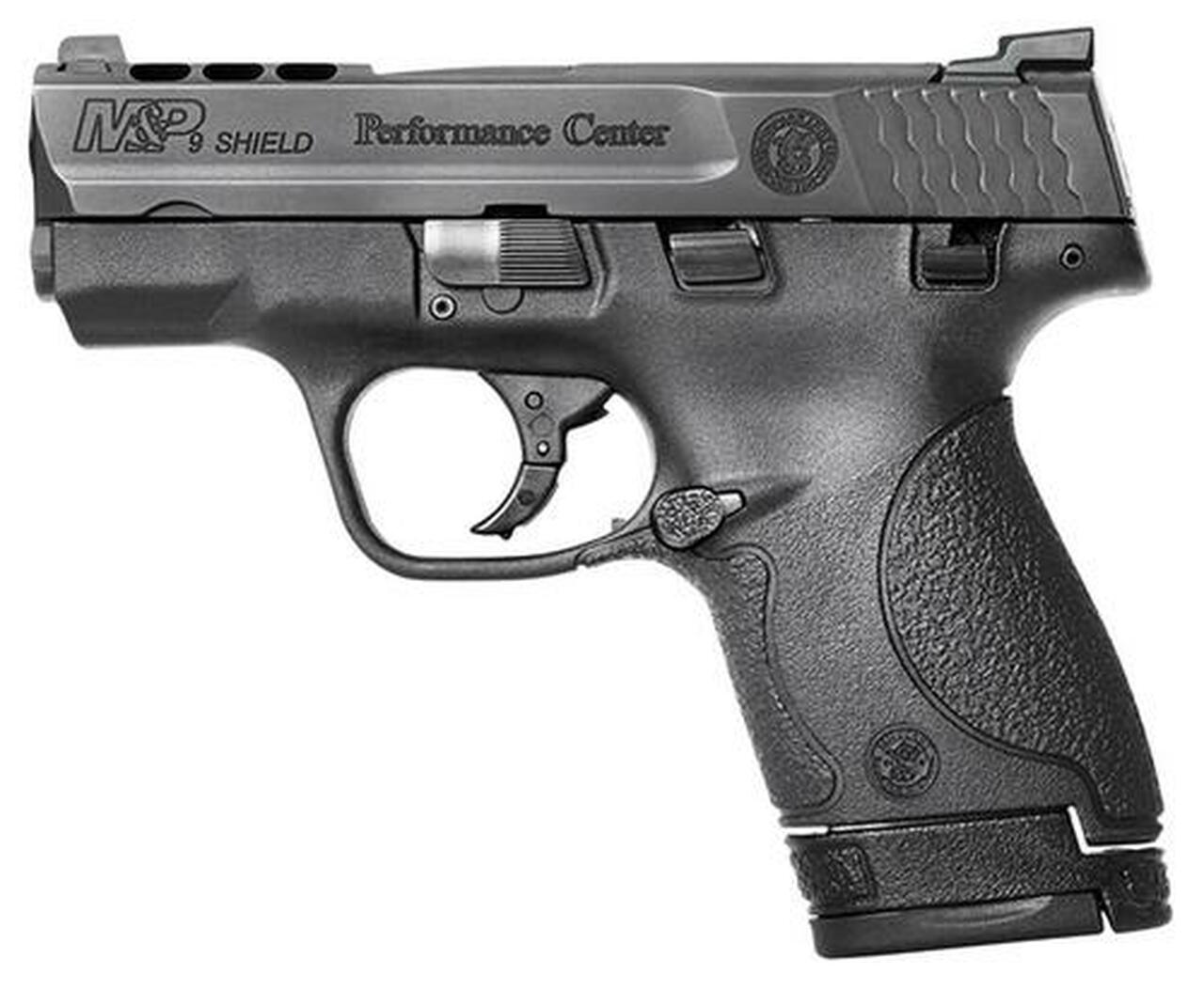 Smith & Wesson M&P 9 Performance Center Shield 9mm 3″ Ported Barrel Tritium Night Sights
