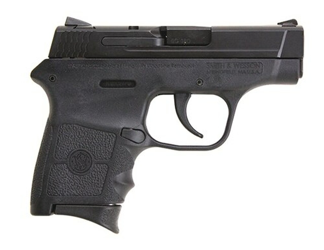 Smith & Wesson M&P Bodyguard 380 ACP, 2.75″ Barrel, Black, Poly Frame, No Laser, 6rd