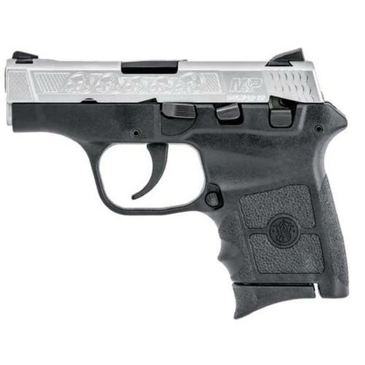 Smith & Wesson M&P Bodyguard .380 ACP, 2.75″ Barrel, Duo Tone, Engraved, 6 Rd Mag