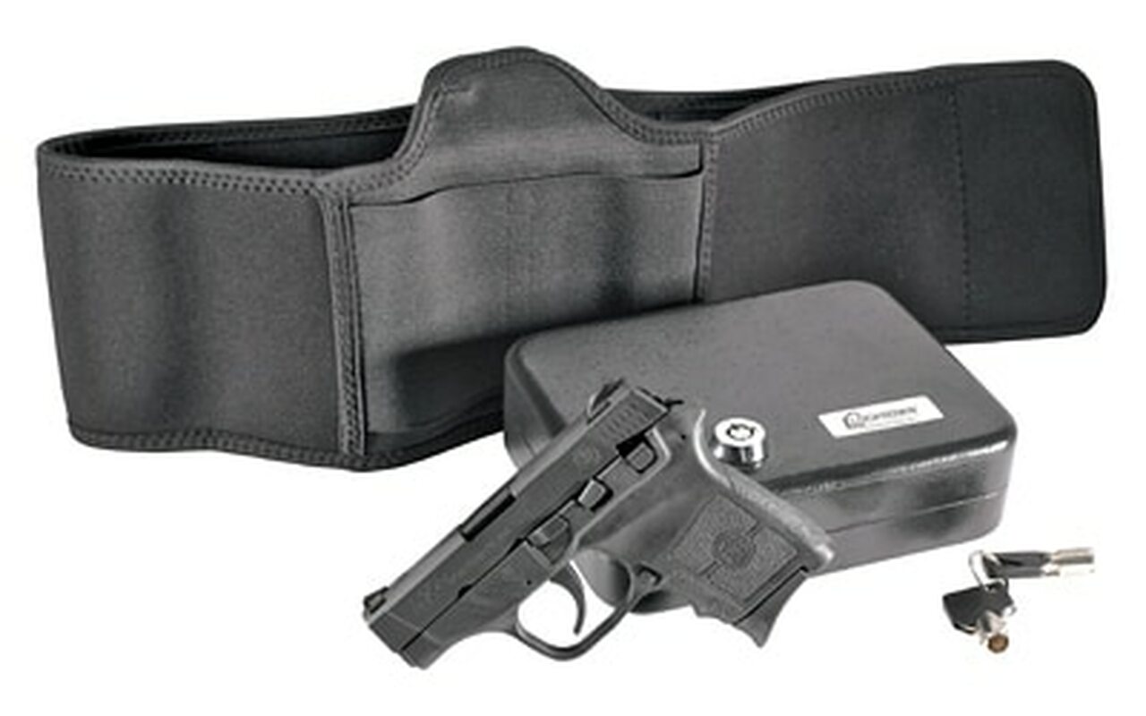 Smith & Wesson M&P Bodyguard Defense Kit 380 ACP, 2.75″, Vault, Belly Band Holster, Black Matte, 6rd
