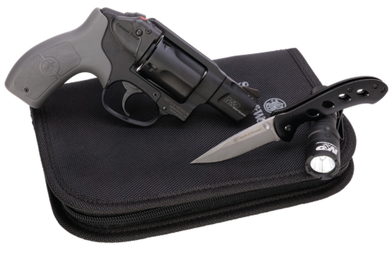 Smith & Wesson M&P Bodyguard Everyday Carry Kit 38 Special+P, 1.9″ Barrel, Crimson Trace, 5rd