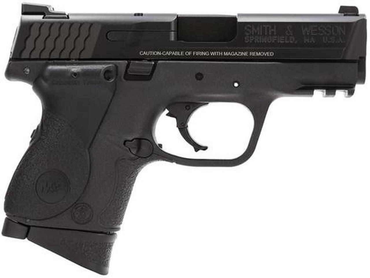 Smith & Wesson M&P Compact, Crimson Trace Laser Grips, 3.5″, 10 Rnd Mag