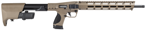 Smith & Wesson M&P FPC 9mm, 18.6″ Threaded Barrel, Flat Dark Earth Cerakote, Range Bag, 23rd
