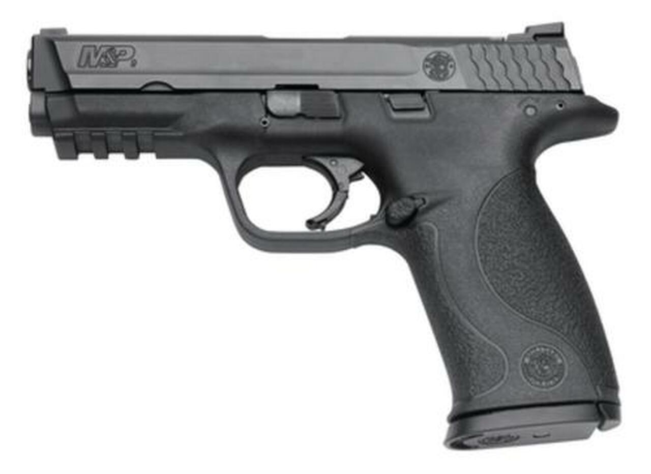 Smith & Wesson M&P Full Size 9mm, 4.25″ Barrel, Black, White Dot Sights, Magazine Safety, 17rd – Md Compliant