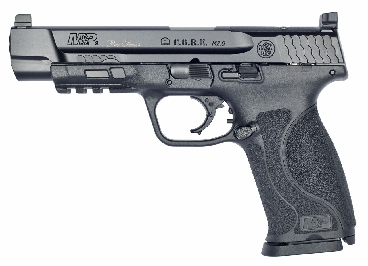Smith & Wesson M&P M2.0 C.O.R.E. PRO Performance Center 9mm, 5″ Barrel, Black, 17rd