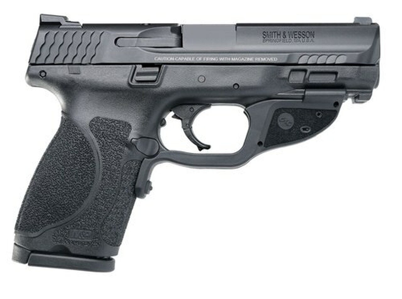 Smith & Wesson M&P M2.0 Compact 9mm, 4″, NTS Crimson Trace Green, 15rd