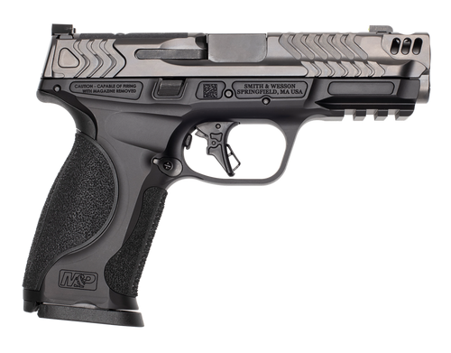 Smith & Wesson M&P M2.0 Performance Center 9mm, Carry Comp 4.22″ Barrel, Gray, Optic Ready, 17rd
