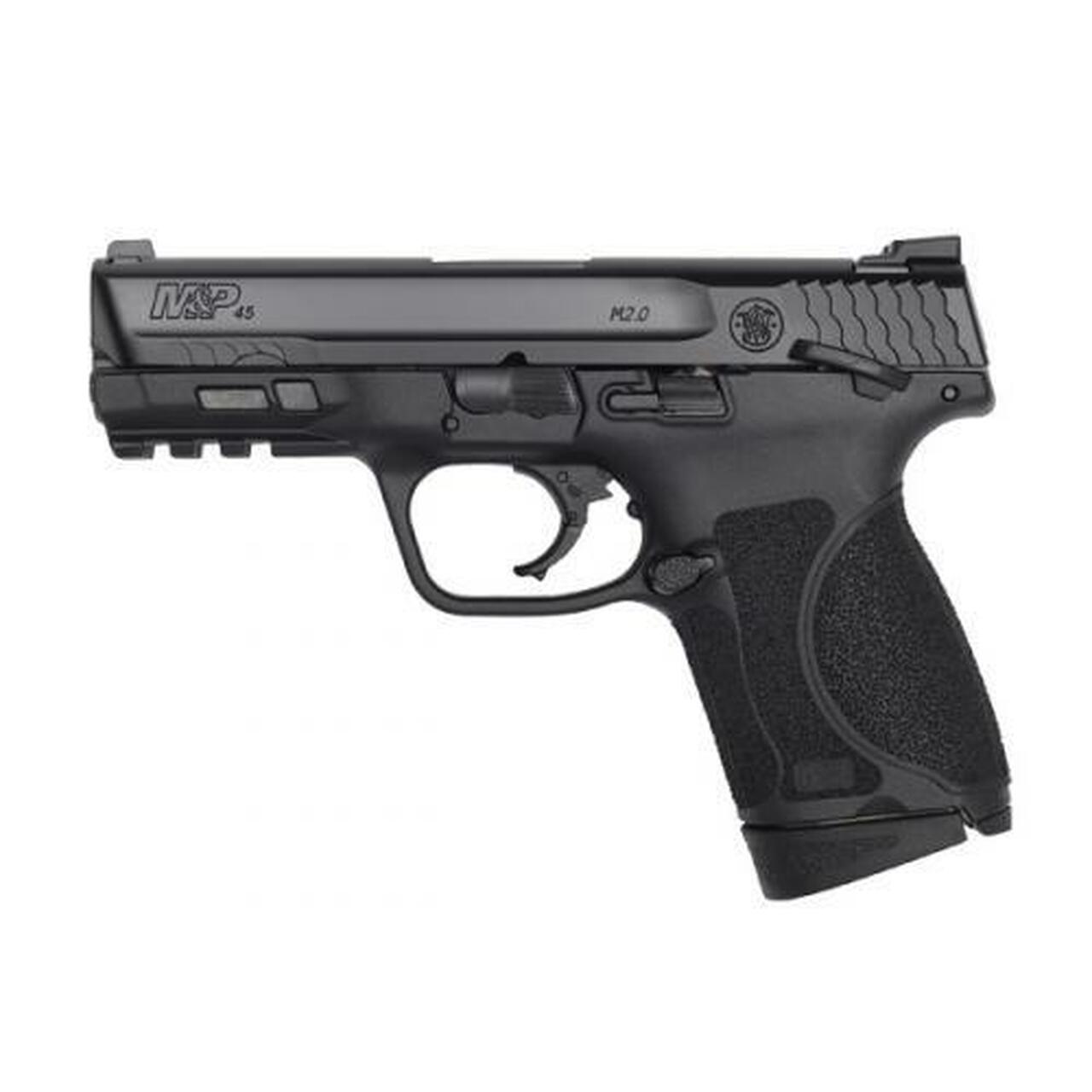 Smith & Wesson M&P M2.0 Subcompact .45 ACP, 3.6″ Barrel, Thumb Safety, Armornite, 8rd