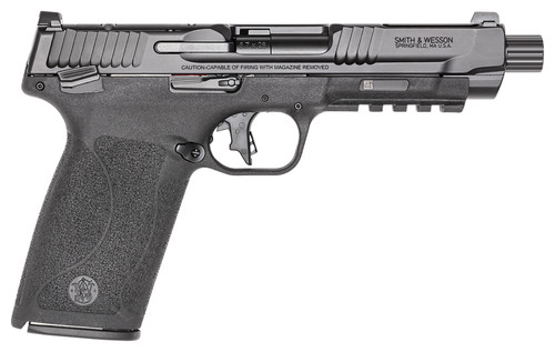 Smith & Wesson M&P Range Bundle 5.7x28mm, 5″ Threaded Barrel, Black, Optic Ready, 22rd
