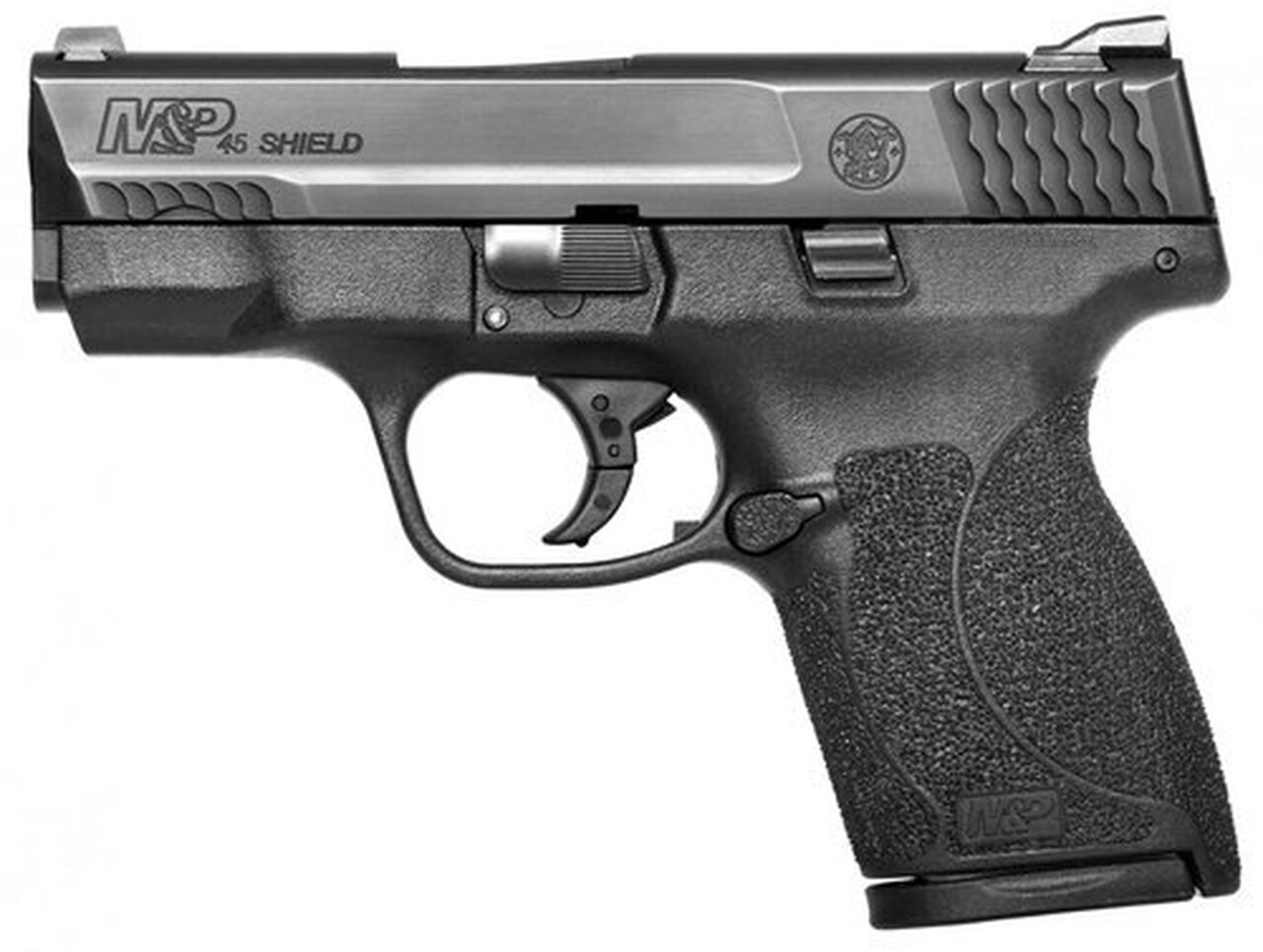 Smith & Wesson M&P Shield, 45 ACP, 3.3″ Barrel, 6/7rd, Black