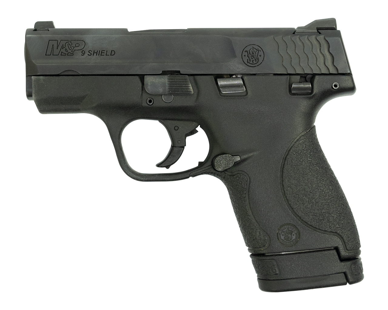 Smith & Wesson M&P Shield 9mm, Trade-In, 3.1″ Barrel, Black, 7rd/8rd