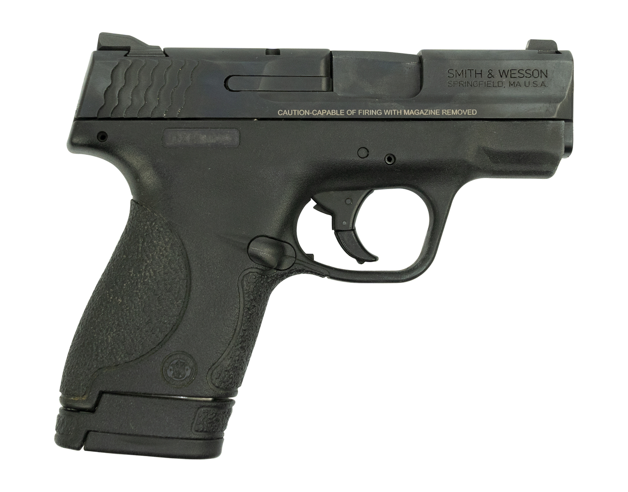 Smith & Wesson M&P Shield 9mm, Trade-In, 3.1″ Barrel, Black, 7rd/8rd