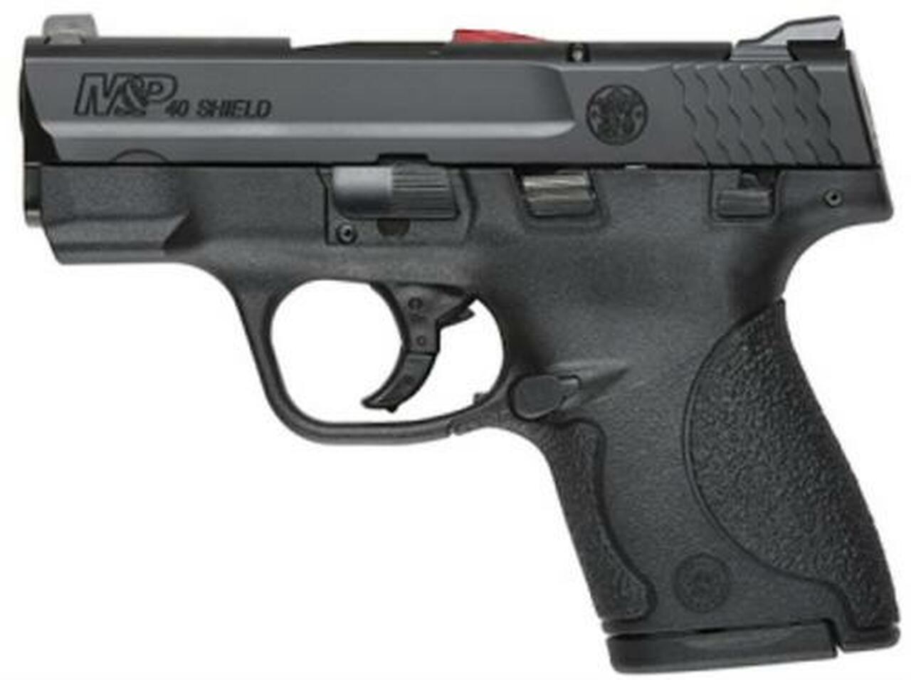 Smith & Wesson M&P Shield CA Compliant 40 S&W 3.1″ Barrel, 3 Dot Sights, 6/7rd Mags