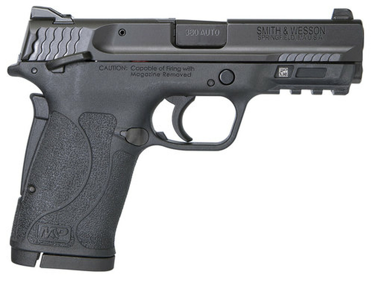Smith & Wesson M&P Shield EZ .380 ACP, 3.6″ Barrel, Adj Rear Sight, Manual Safety, 8rd