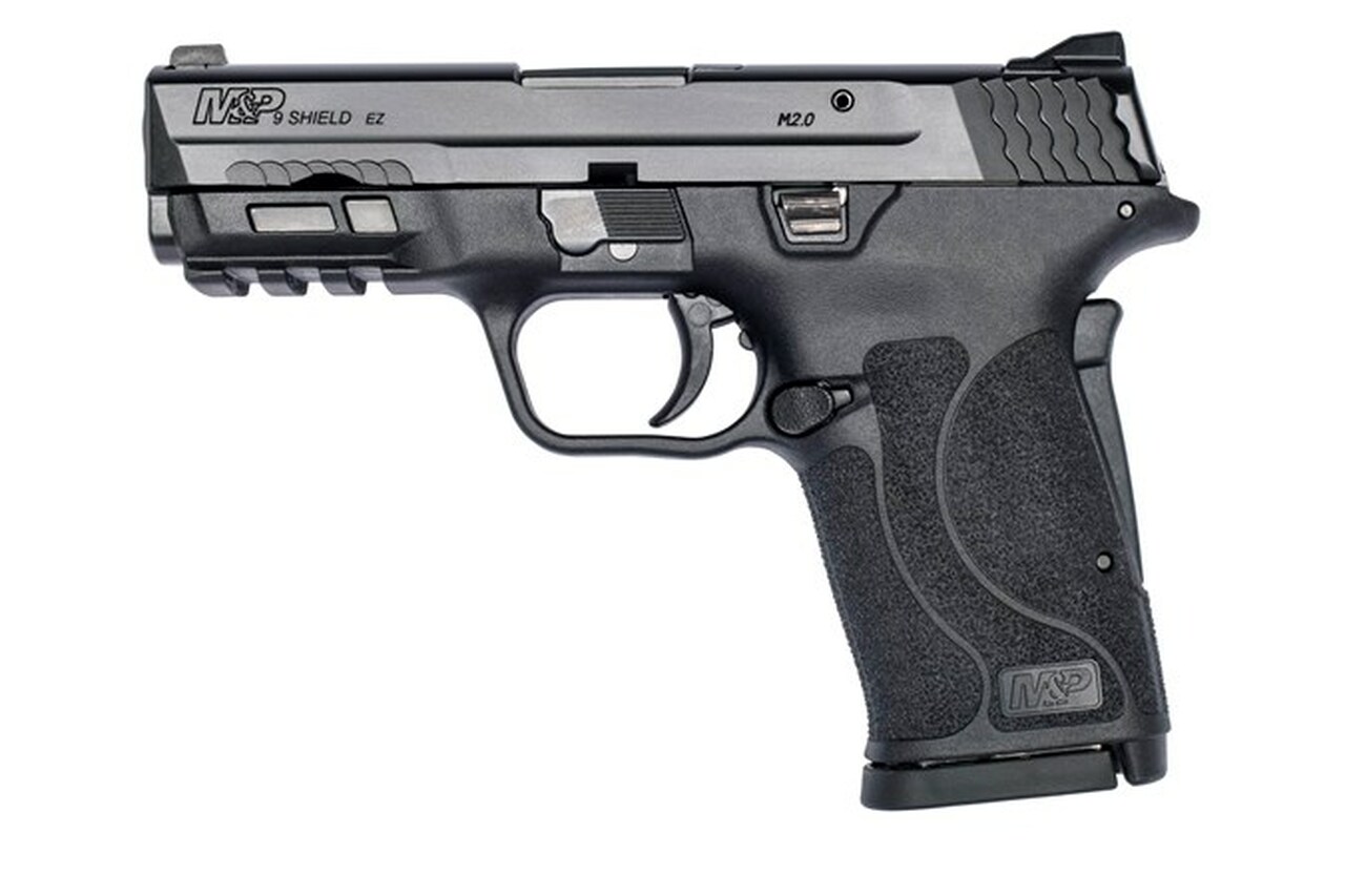 Smith & Wesson M&P Shield EZ M2.0 Compact 9mm, 3.675″ Barrel, Black, No Manual Safety, 8rd