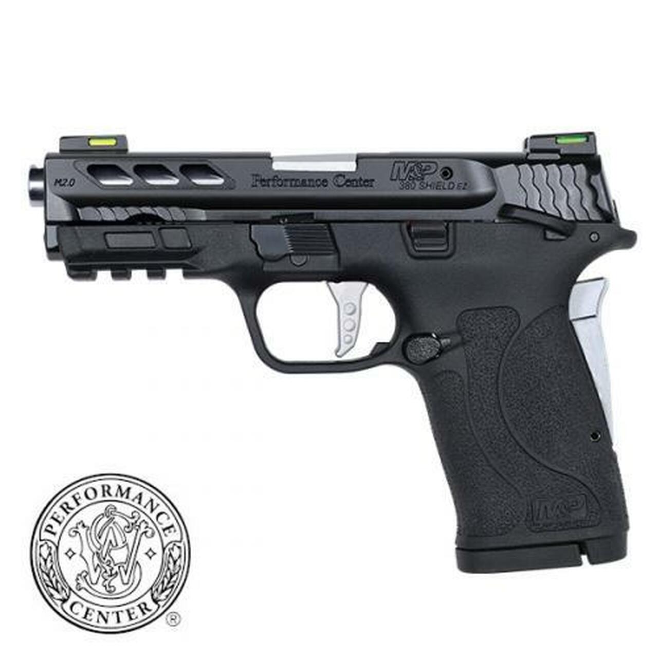 Smith & Wesson M&P Shield EZ M2.0 Performance Center 380 ACP, Silver Ported Barrel