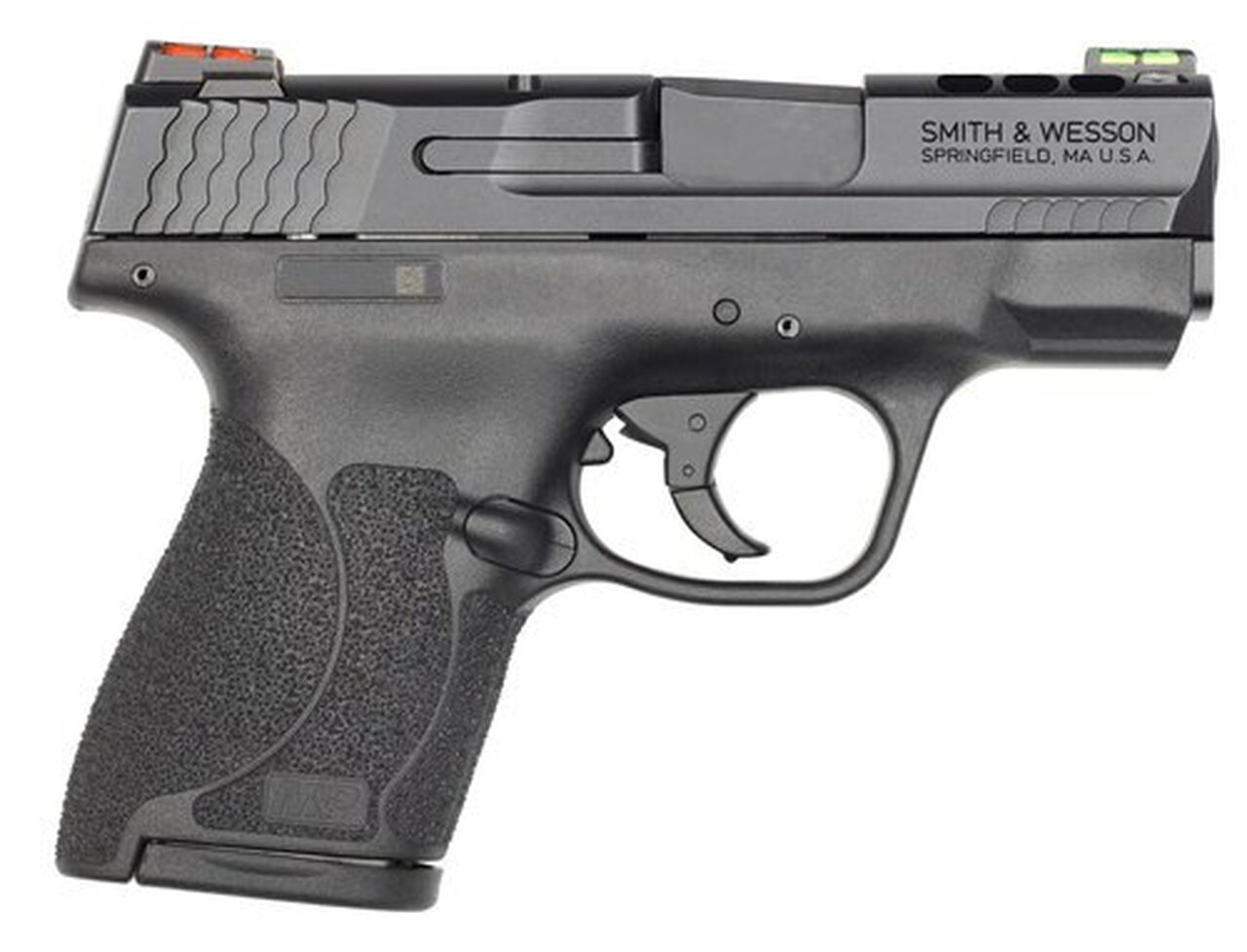 Smith & Wesson M&P Shield M2.0, 9mm, 3.1″ Barrel, 8rd, Fiber Optic Sights, Black