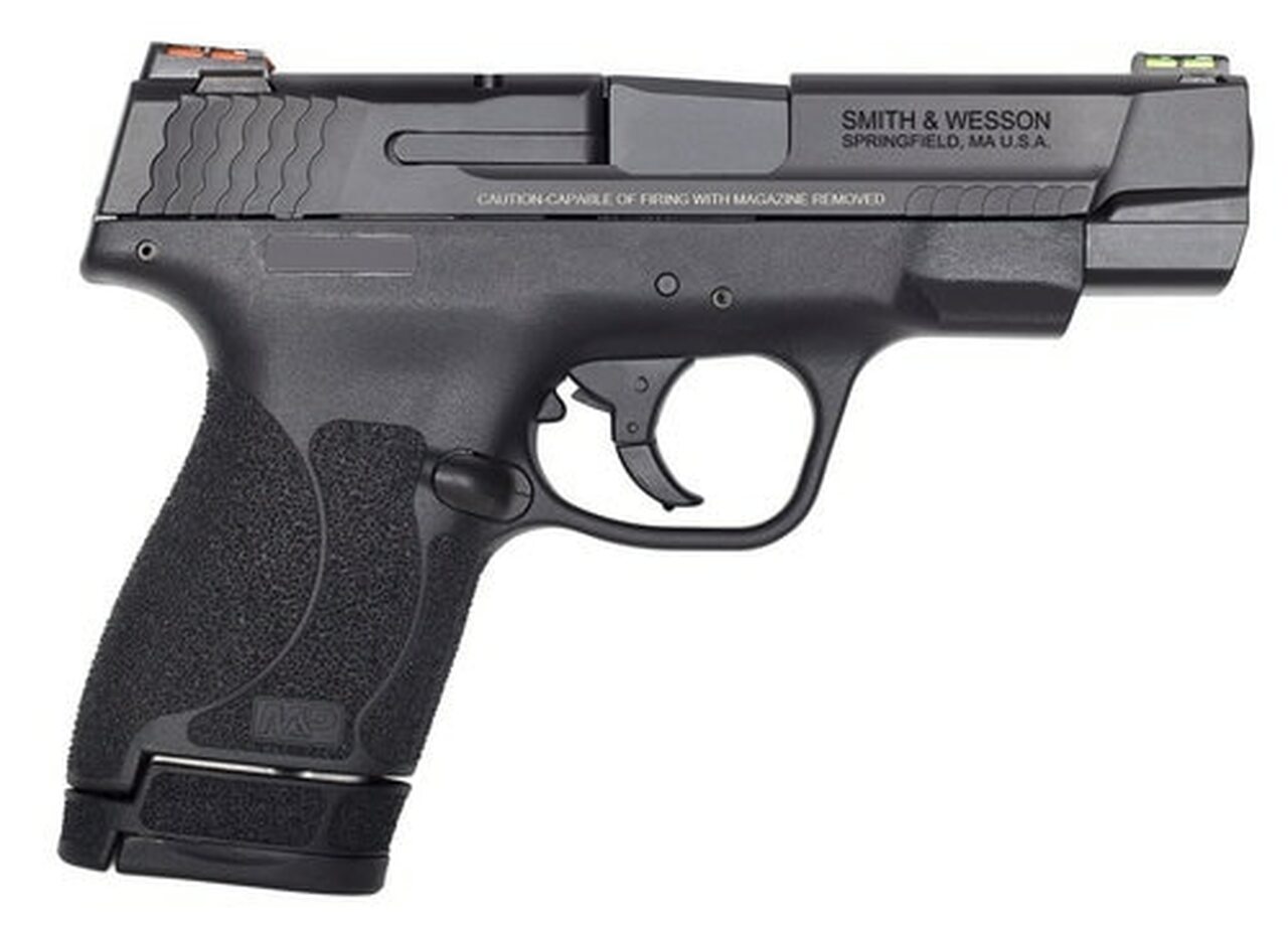 Smith & Wesson M&P Shield M2.0 Performance Center 9mm, 4″, 7rd/8rd, Black