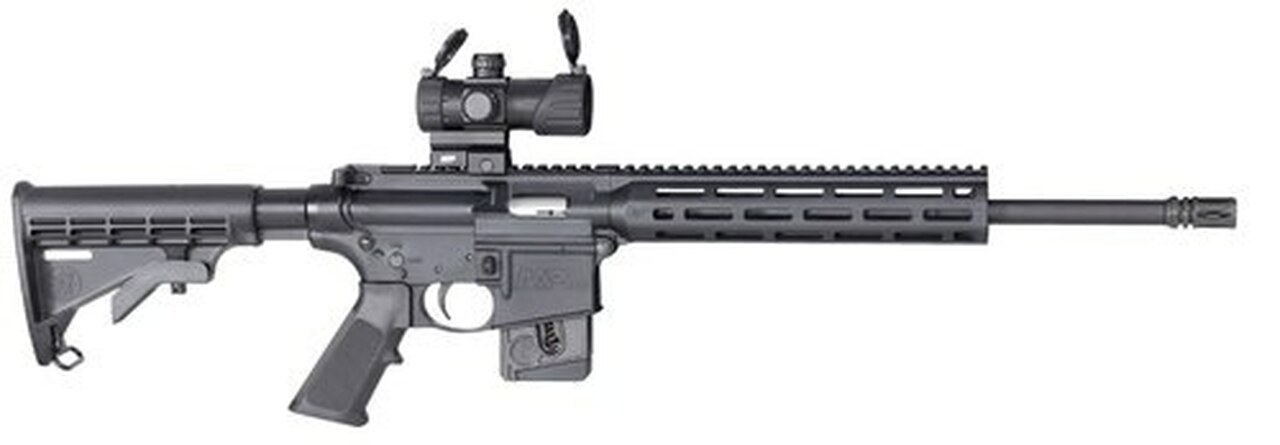 Smith & Wesson M&P15-22 Sport OR AR-15 22 LR 16.5″ Barrel, Optic, 6-Position Stock 10rd Mag
