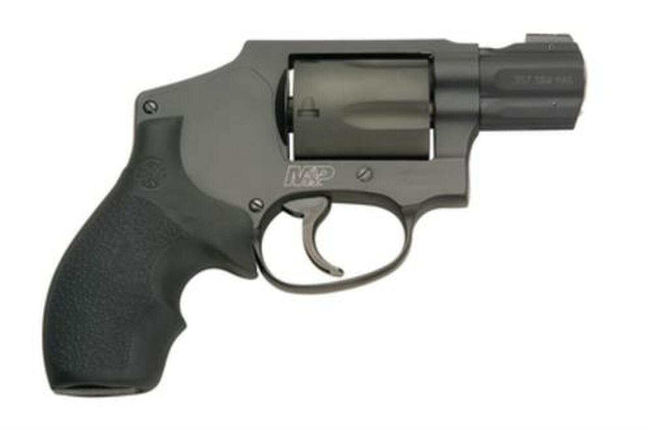 Smith & Wesson M&P340 357 Mag/38 Spc +P 1.875″ Barrel Matte Black, Rubber Grips 5 Round
