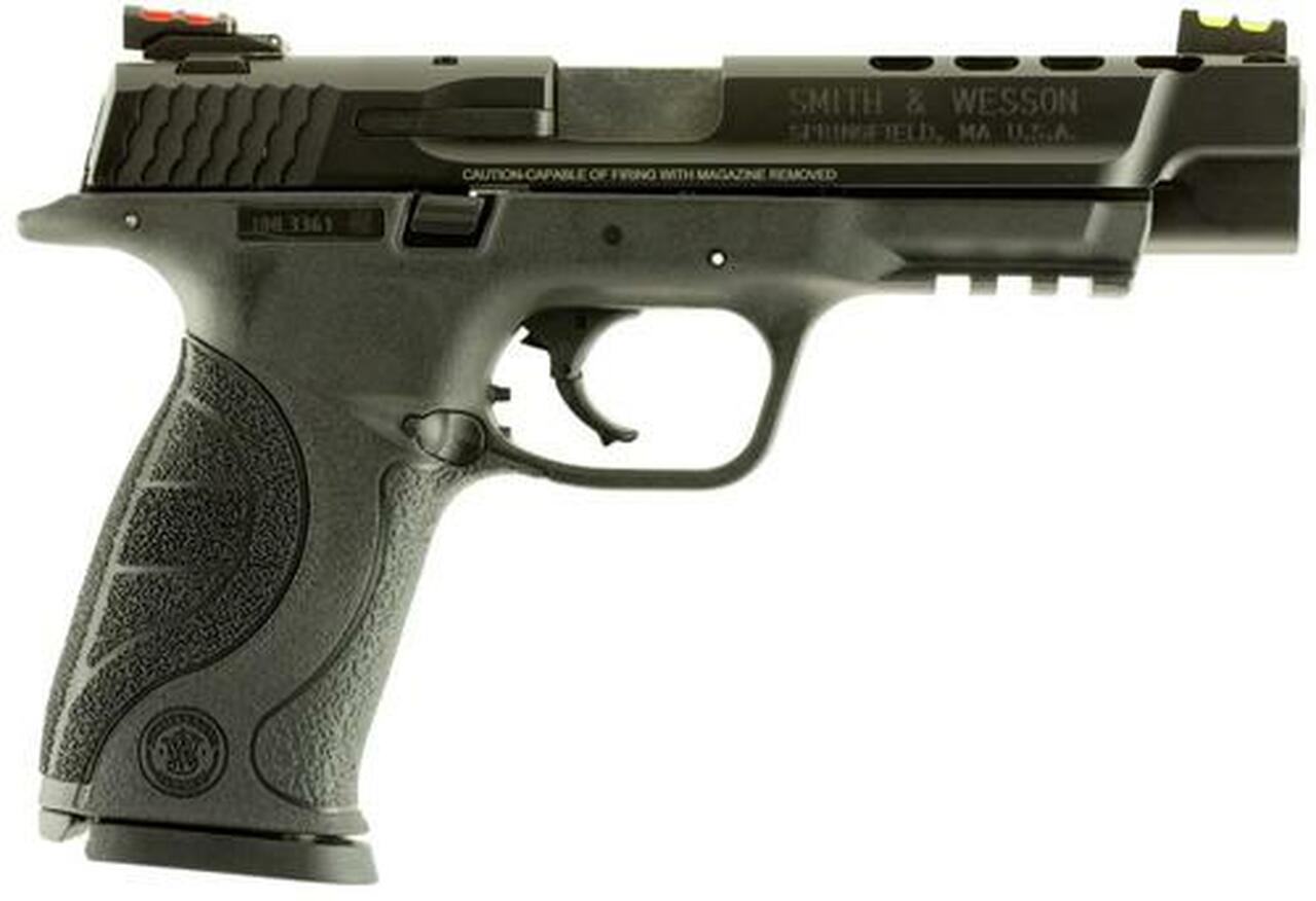 Smith & Wesson M&P40 .40 S&W, 5″, 15rd, Ported, Fiber Optic Sights