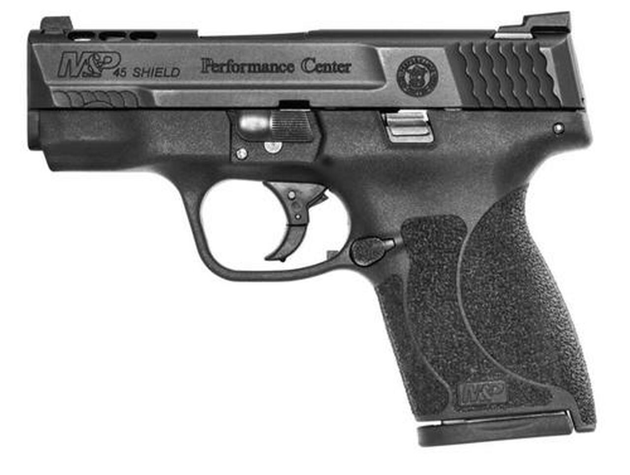 Smith & Wesson M&P45 Performance Center Shield 45 ACP 3″ Ported Barrrel Tritium Night Sights