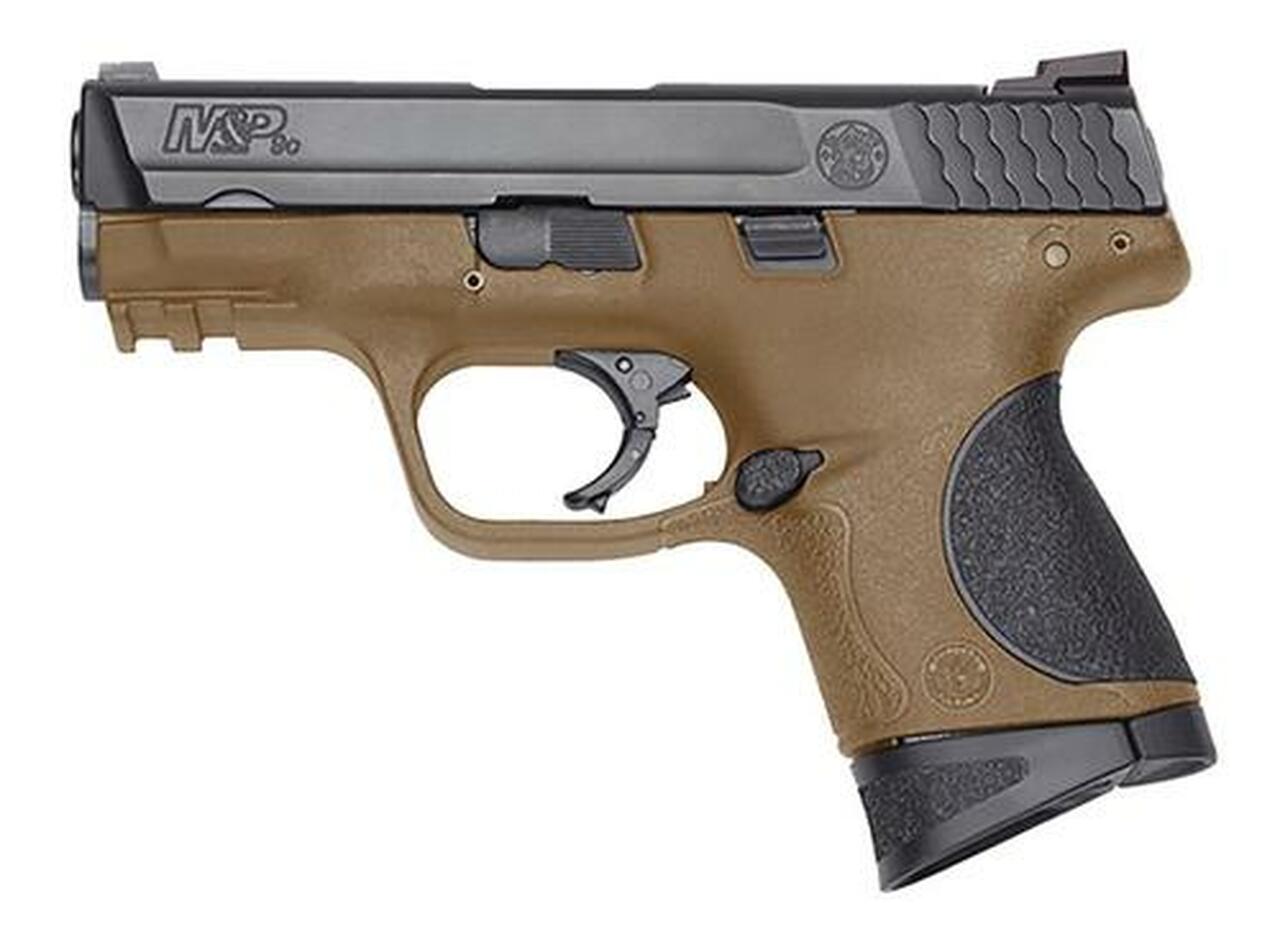 Smith & Wesson MP9 Compact 9MM 3.5″ Barrel, Flat Dark Earth Frame 12 Rd Mag