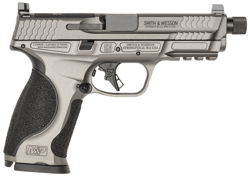 Smith & Wesson M&P9 M2.0 9mm, 4.625″ Threaded Barrel, Optics Ready, 17rd