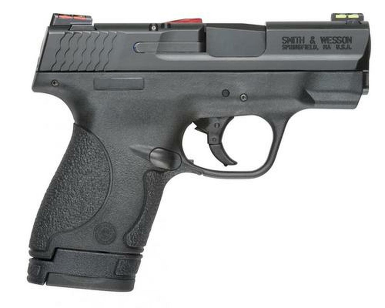 Smith & Wesson M&P9 Shield, CA Legal, 9mm, 3.1″, HiViz 2.0 7/8R