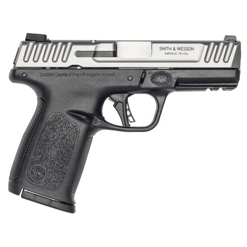 Smith & Wesson SD40 2.0 40 S&W, 4″ Barrel, Satin Slide, Black Frame, 10rd